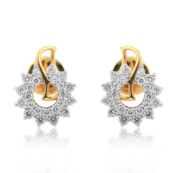 18k Gold Natural Diamond Pendant Set 1.50 ct Round Cut  IGI Certified Jewelry