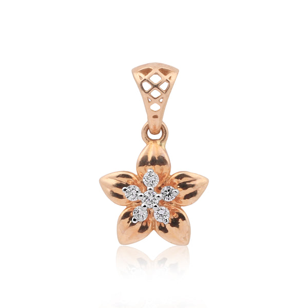 Elegant IGI Certified Diamond Pendant 0.66 ct 18K Gold Necklace Women Gift
