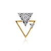 IGI Certified Natural G-H-I VS Diamond Pendant 1.12 ct 18K Gold Necklace