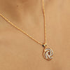 IGI Certified 0.44 Ct. Natural Diamond Pendant in 18K Gold Luxury Jewelry