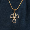 0.31 Ct. Natural Diamond Pendant in 18K Gold Jewelry For Women IGI Certified