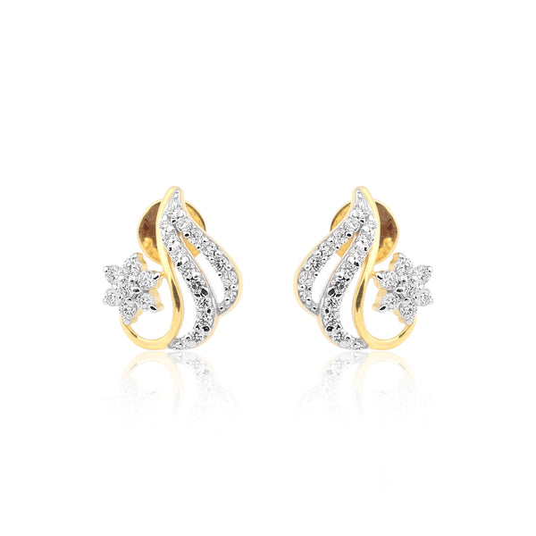 IGI Certified Diamond Pendant Set 0.66 Ct 18K Gold G-H VS Gift for Women