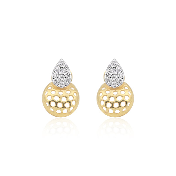 Luxury 18K Gold Diamond Pendant Set 0.66 Ct G-H VS – Elegant Jewelry Gift