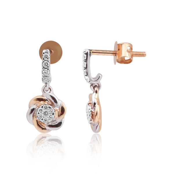 Natural G-H-I VS Diamond Pendant 0.68 ct IGI Certified 18K Gold Necklace
