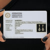18K Yellow Gold Diamond Stud Earrings with 0.39 Ct. IGI Certified