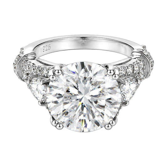 9.25 ct White Round