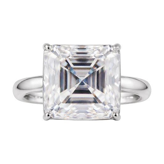 5.74 ct White Asscher