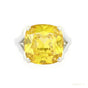 9.30 ct DEW Certified White Moissanite Ring in – Luxury Gift for Women 18K Gold Plated 18K Gold Plated