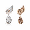 IGI Lab Grown Diamond Round Cluster Stud Earrings — Solid Gold, 0.45ct T.W.