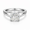 IGI Certified Lab Grown Diamond Cushion-Cut Ring — Solid 14K and 18K Gold