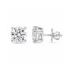 Lab Grown Diamond Accent Round Stud Earrings — Solid 14K / 18K Gold