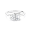 IGI Certified Lab Grown Diamond Emerald-Cut Ring — Solid 18K Gold