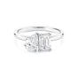 IGI Certified Lab Grown Diamond Emerald-Cut Ring — Solid 18K Gold