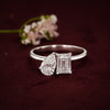 IGI Certified Lab Grown Diamond Emerald-Cut Ring — Solid 18K Gold