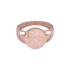 Solid Gold Band Ring — Minimalist Polished Design, 14K/18K Solid Gold