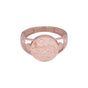 Solid Gold Band Ring — Minimalist Polished Design, 14K/18K Solid Gold