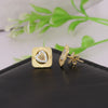 IGI Lab Grown Diamond Round Cluster Stud Earrings — Solid Gold, 0.2ct T.W.