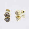 Lab Grown Diamond Heart Stud Earrings — Solid 18K Gold, IGI Certified