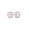 IGI Lab Grown Diamond Round Stud Earrings — 0.24ct T.W., Solid 18K Gold