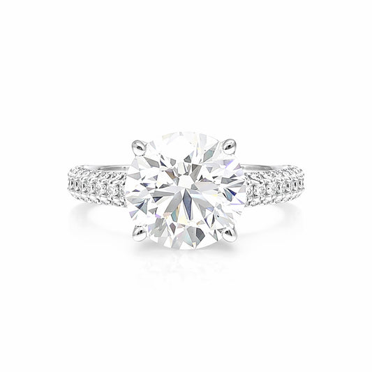 IGI Certified Lab Grown Diamond Round Solitaire Ring, 0.75ct — 14K/18K Solid Gold