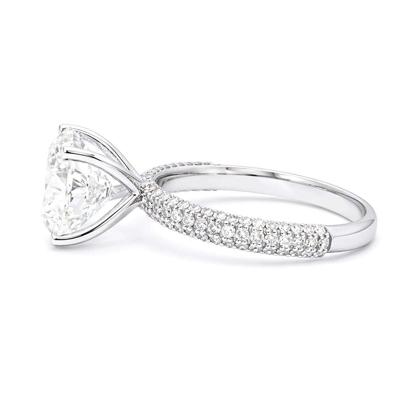 IGI Certified Lab Grown Diamond Round Solitaire Ring, 0.75ct — 14K/18K Solid Gold