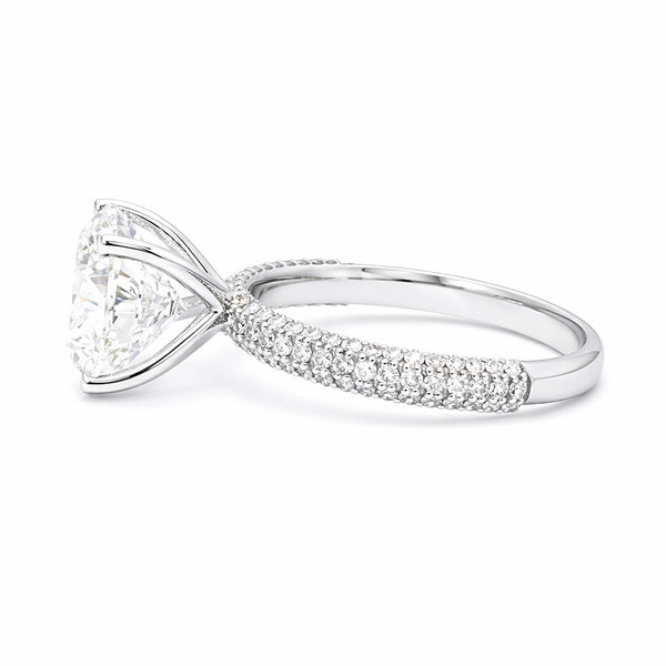 IGI Certified Lab Grown Diamond Round Solitaire Ring, 0.75ct — 14K/18K Solid Gold