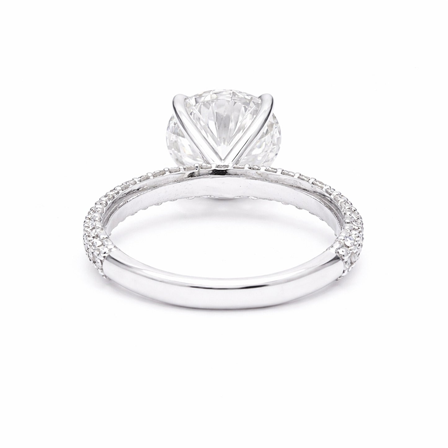 IGI Certified Lab Grown Diamond Round Solitaire Ring, 0.75ct — 14K/18K Solid Gold