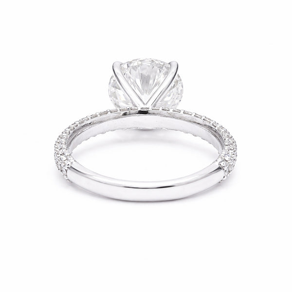 IGI Certified Lab Grown Diamond Round Solitaire Ring, 0.75ct — 14K/18K Solid Gold