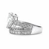 IGI Certified Lab Grown Diamond Pear Halo Ring, 0.60ct tw — 14K/18K Solid Gold