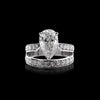 IGI Certified Lab Grown Diamond Pear Halo Ring, 0.60ct tw — 14K/18K Solid Gold