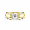 IGI Certified Lab Grown Diamond Round Cluster Ring, 0.60ct tw — 14K/18K Solid Gold