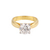 IGI Certified Lab Grown Diamond Round-Cut Solitaire Ring — 18K Solid Gold