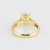 IGI Certified Lab Grown Diamond Round-Cut Solitaire Ring — 18K Solid Gold