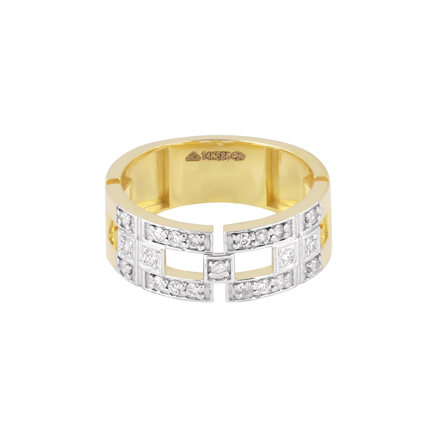 IGI Certified Lab Grown Diamond Round-Cut Pave Cluster Ring — 14K/18K Solid Gold