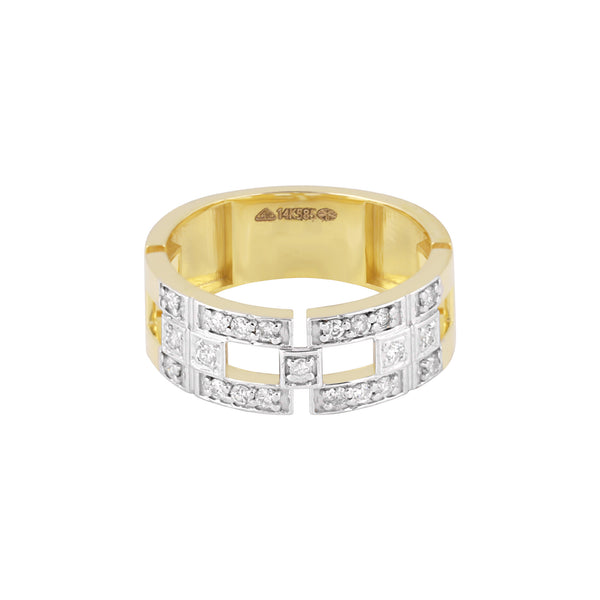 IGI Certified Lab Grown Diamond Round-Cut Pave Cluster Ring — 14K/18K Solid Gold