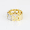 IGI Certified Lab Grown Diamond Round-Cut Pave Cluster Ring — 14K/18K Solid Gold
