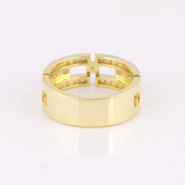 IGI Certified Lab Grown Diamond Round-Cut Pave Cluster Ring — 14K/18K Solid Gold