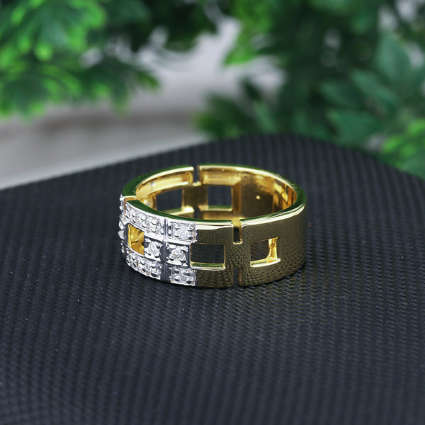 IGI Certified Lab Grown Diamond Round-Cut Pave Cluster Ring — 14K/18K Solid Gold