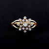 IGI Certified Lab Grown Diamond Oval Halo Ring, 0.24ct tw — 18K Solid Gold