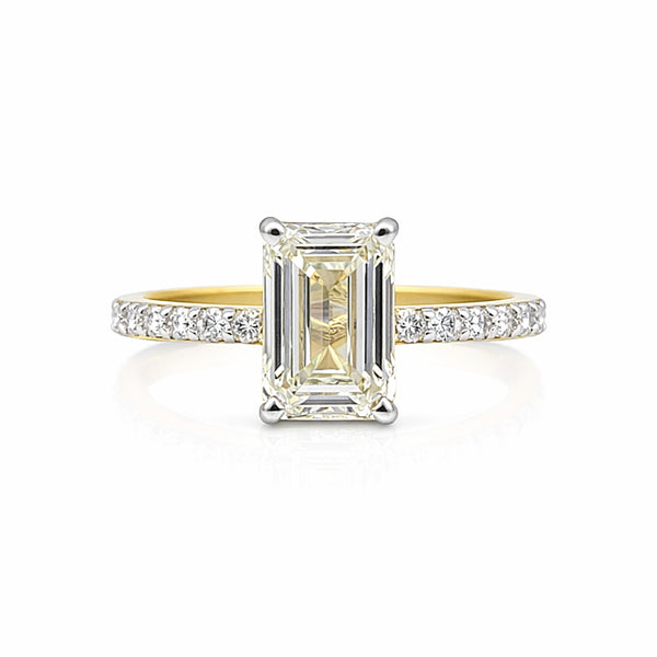 GIA-Style Certified Natural Pink Ruby Round-Cut Ring with Diamond Accents — Solid 14K and 18K Gold