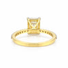 GIA-Style Certified Natural Pink Ruby Round-Cut Ring with Diamond Accents — Solid 14K and 18K Gold