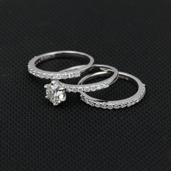 IGI Certified Lab Grown Diamond Round-Cut Ring — Solid 14K and 18K Gold