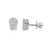 IGI Certified Lab Grown Oval-Cut Diamond Stud Earrings — 18K Solid Gold