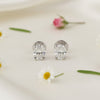 IGI Certified Lab Grown Oval-Cut Diamond Stud Earrings — 18K Solid Gold