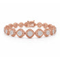 IGI Certified Lab Grown Diamond Pavé Tennis Bracelet — 14K/18K Solid Gold, 3 Carat