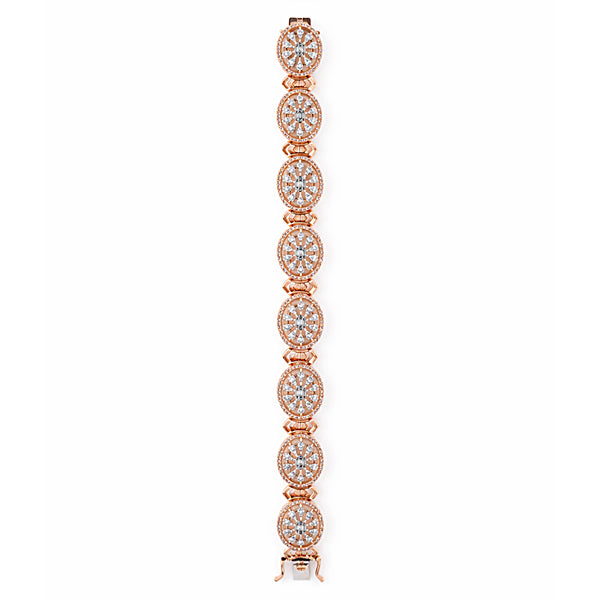 IGI Certified Lab Grown Diamond Tennis Bracelet — 14K/18K Solid Gold, 3.6 Carat