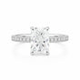 IGI Certified Lab Grown Diamond Emerald-Cut Ring — Solid 14K and 18K Gold