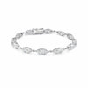 IGI Certified Lab Grown Diamond Graduated Tennis Bracelet — 18K Solid Gold, 12.4 Carat