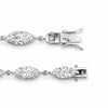 IGI Certified Lab Grown Diamond Graduated Tennis Bracelet — 18K Solid Gold, 12.4 Carat