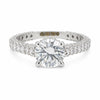 IGI Certified Lab Grown Diamond Round-Cut Ring — Solid 14K and 18K Gold